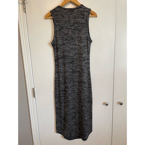 Aritzia Wilfred Free Bruni sweater dress sleeveless midi gray solid Large - Picture 2 of 4